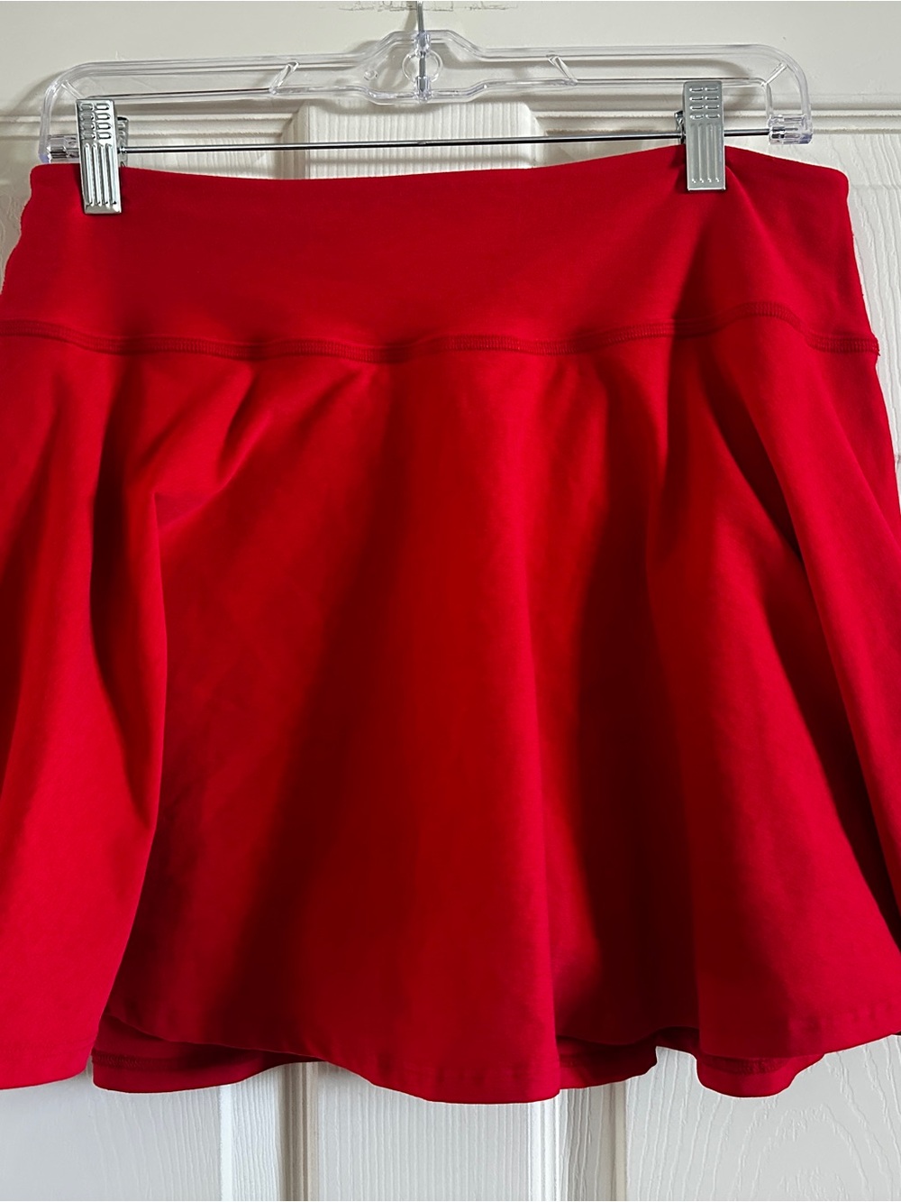 Beyond Yoga Red Skort with pockets